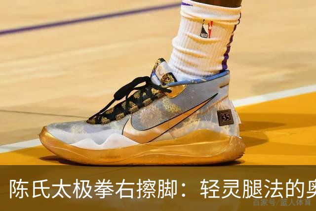 陈氏太极拳右擦脚：轻灵腿法的奥秘，上分下击，擦劲制敌
